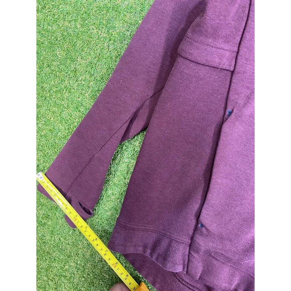 Nike Tech Hoodie Womens Medium Full Zip Hooded Fleece Burgundy Sportswear